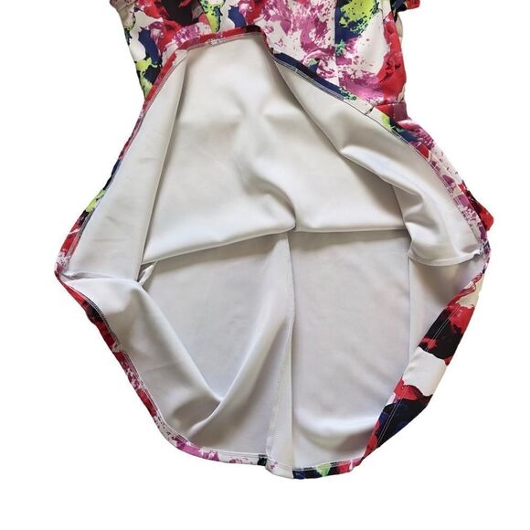 MILLY for DesigNation Fit & Flare Scuba Dress Size 12 - Picture 10 of 16